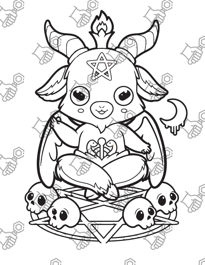 Pastel Goth Coloring Book Pastel Goth Coloring Book