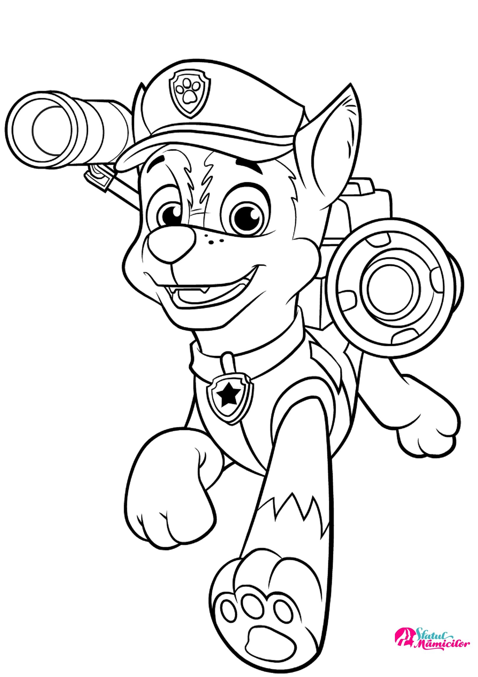 Printable Paw Patrol Color Pages Printable Paw Patrol Color Pages