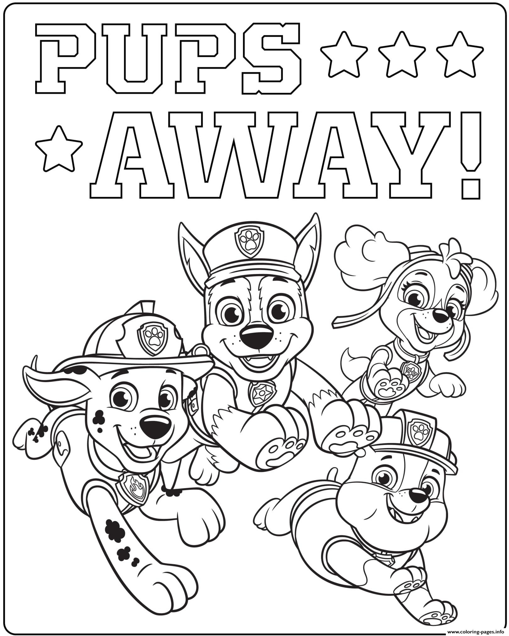 Paw Patorl Coloring Pages Learny Kids Paw Patorl Coloring Pages Learny Kids
