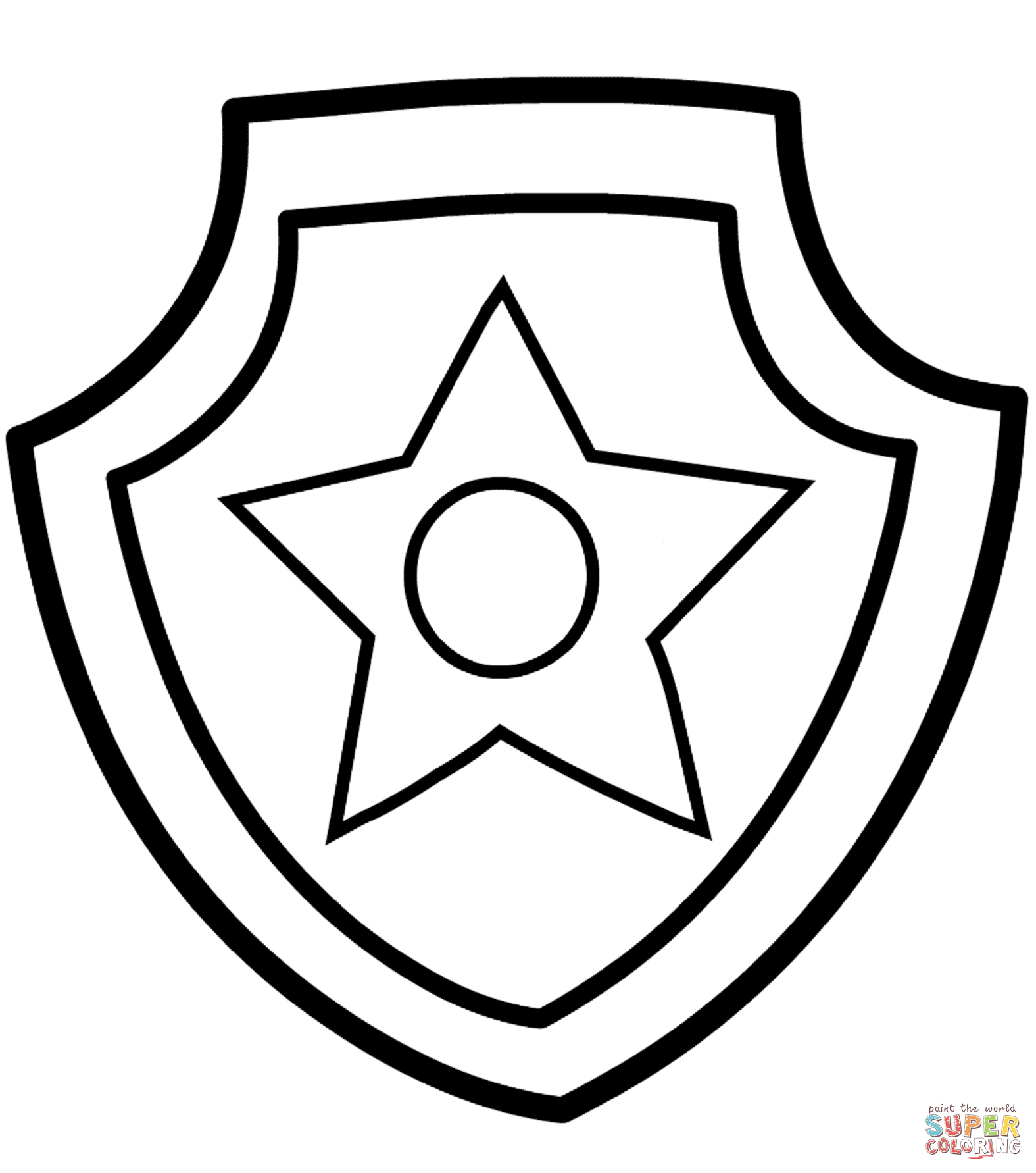 Free Printable Chase Paw Patrol Coloring Pages Free Printable Chase Paw Patrol Coloring Pages