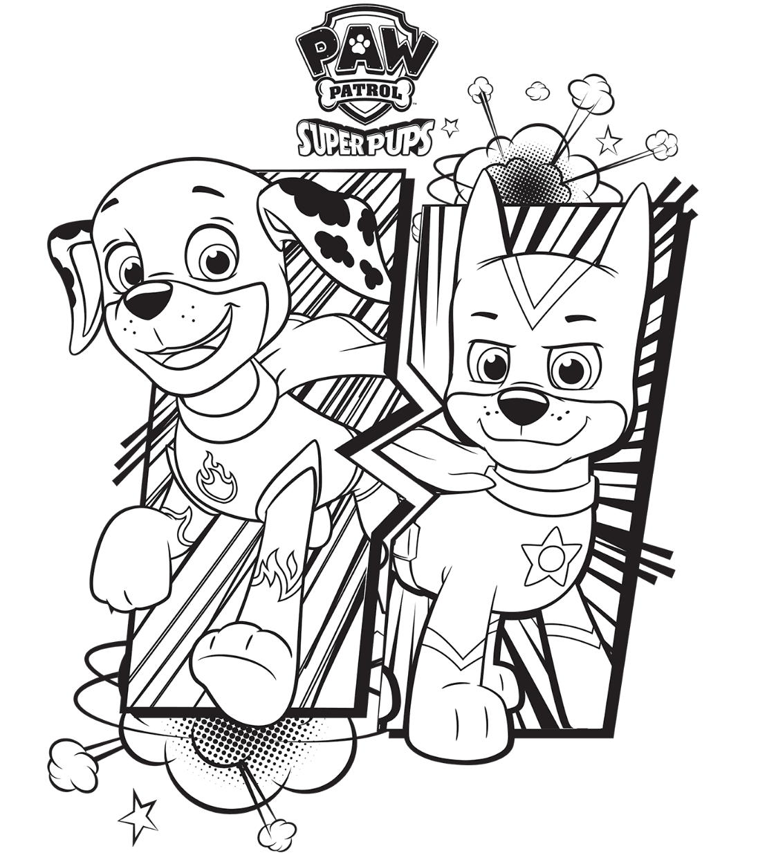 Paw Patrol Coloring Sheets Paw Patrol Coloring Sheets