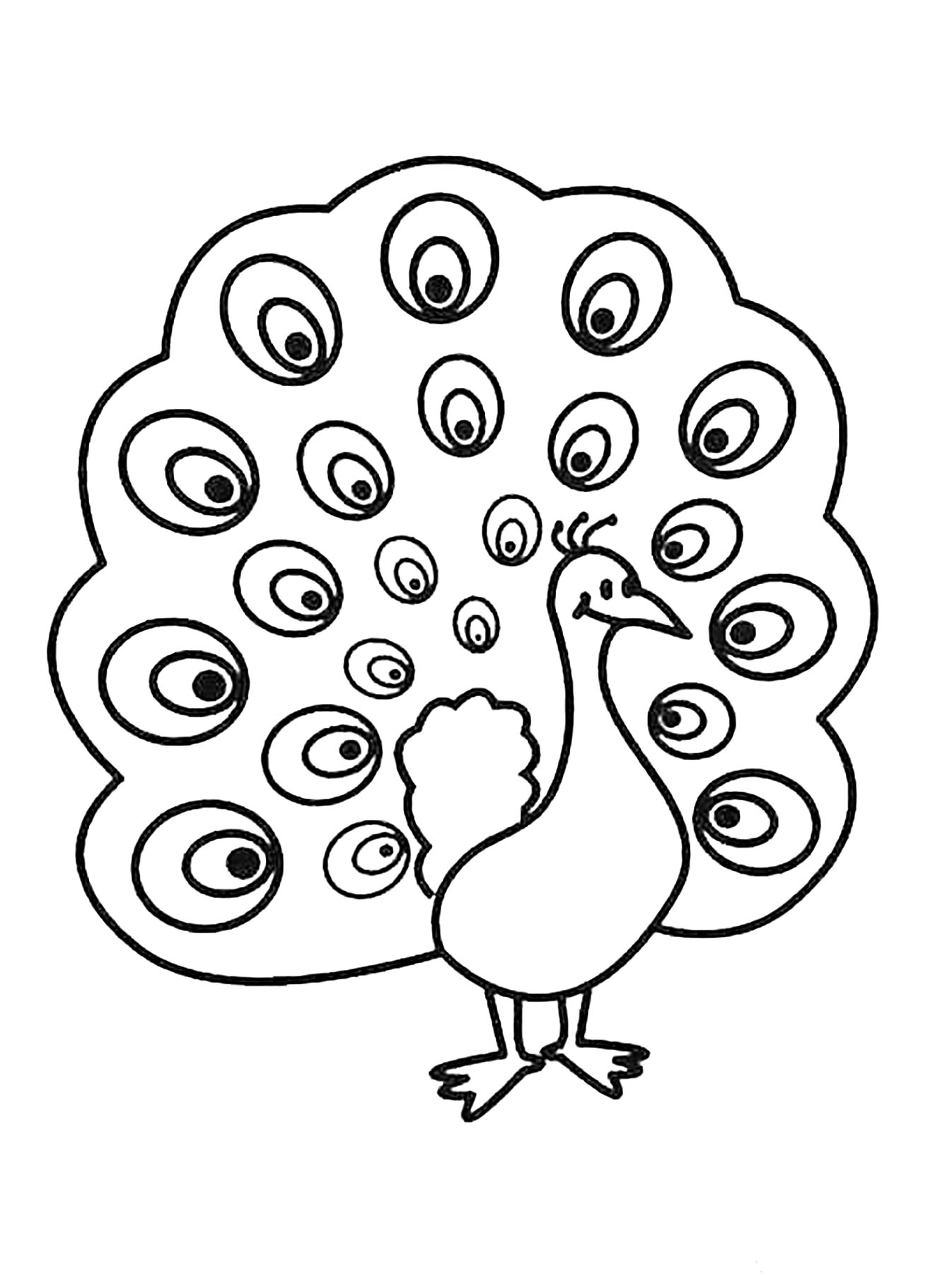 Peacock Coloring Pages Printable Prntbl Concejomunicipaldechinu Gov Co