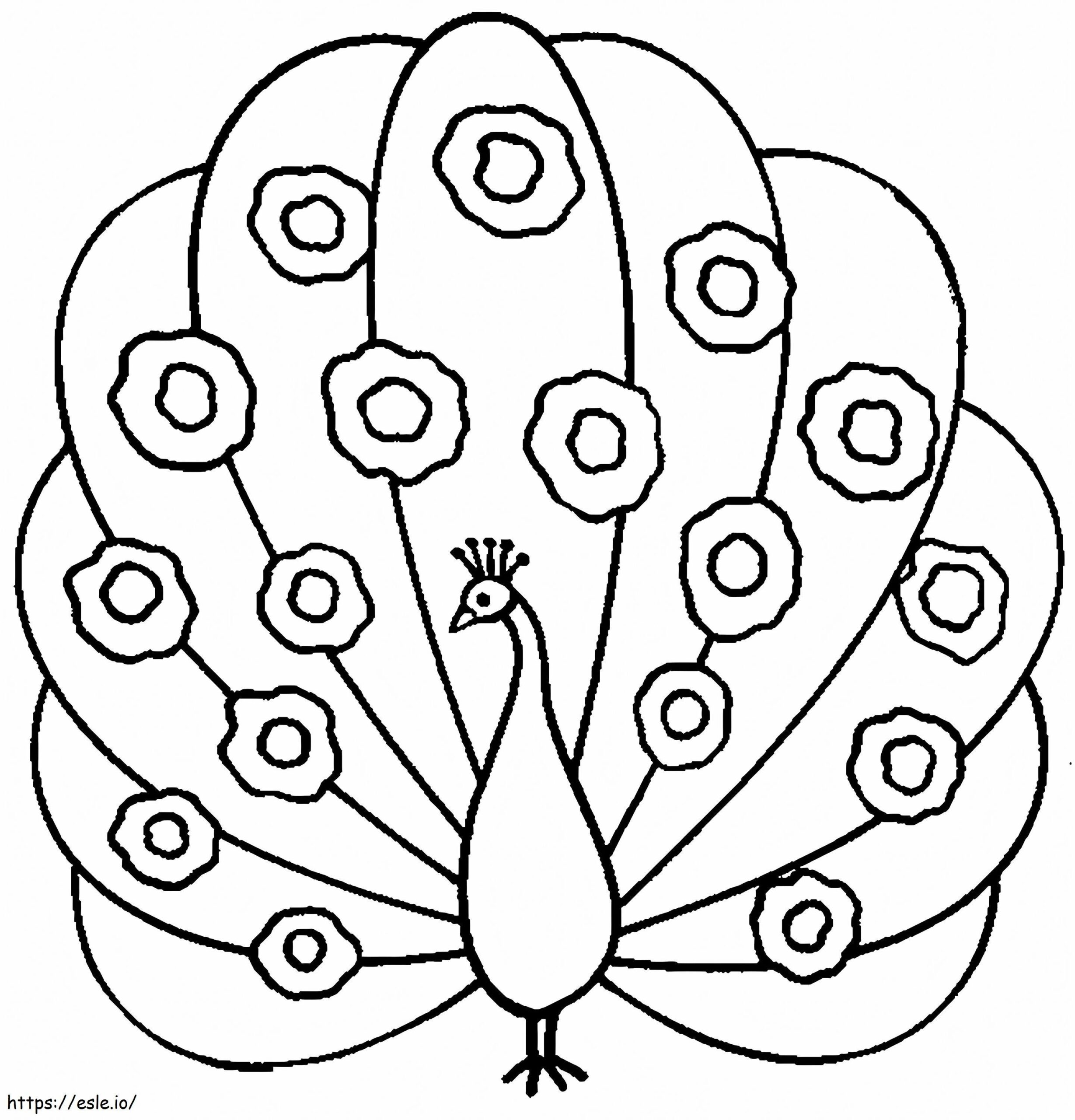 Coloring Pages Peacock Printable Coloring Pages Peacock Printable