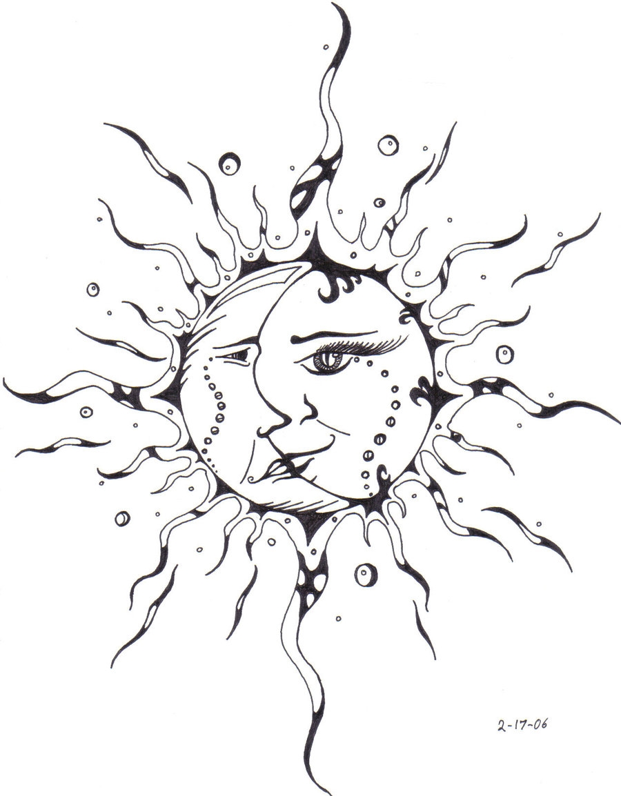 Pencil Drawing Of The Sun At GetDrawings Free Download