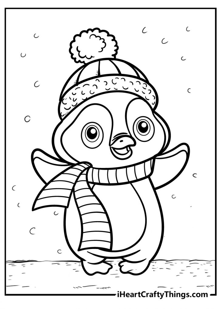 Penguin Coloring Pages 100 Free Printables Vrogue Co