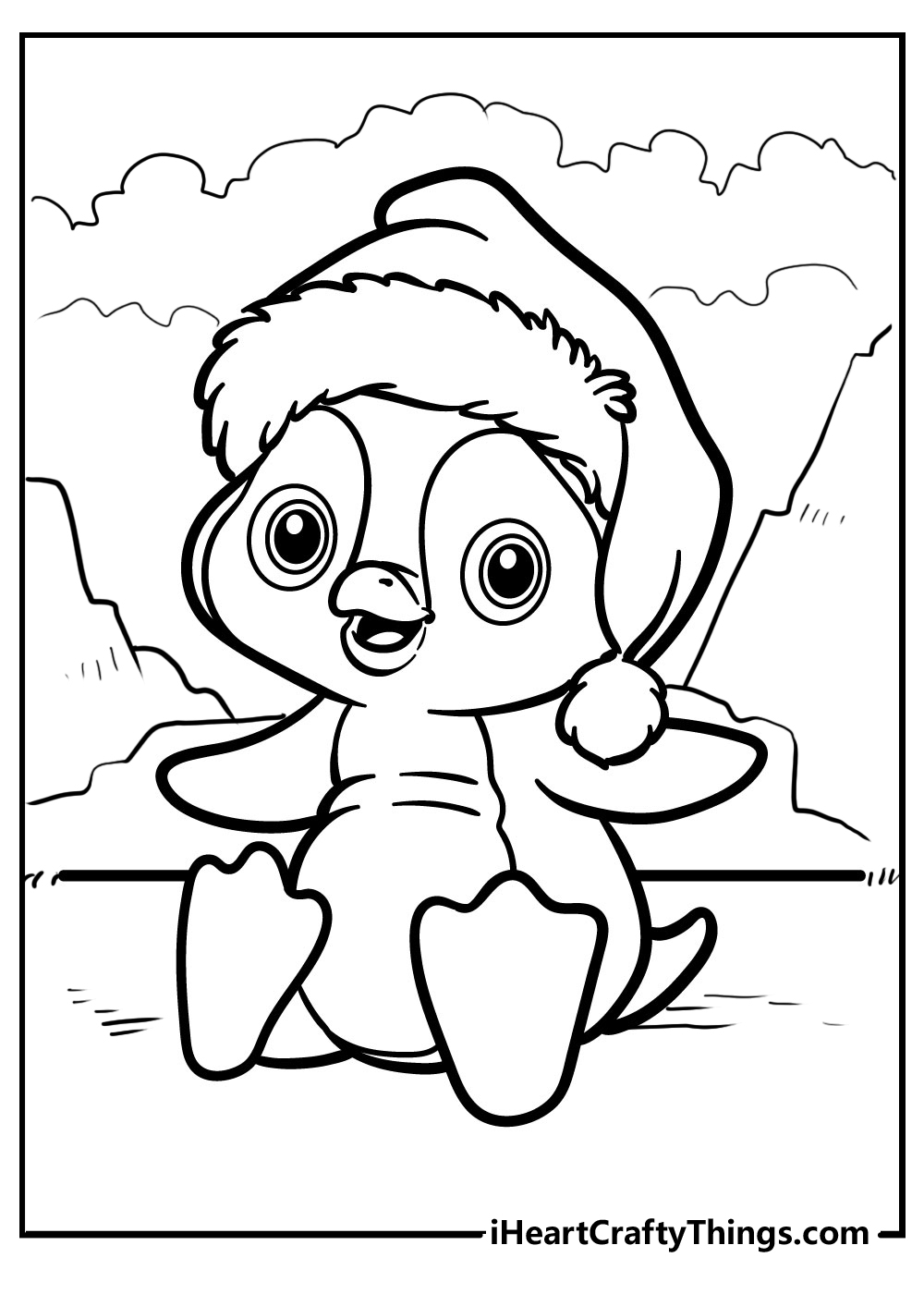 Penguin Coloring Pages Printable Penguin Coloring Pages Printable