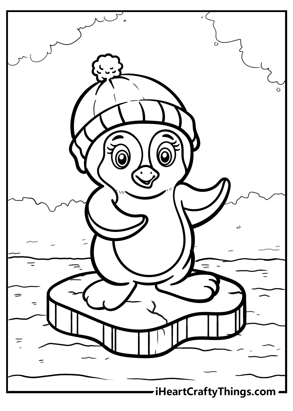 Penguin Coloring Sheets Printable Penguin Coloring Sheets Printable