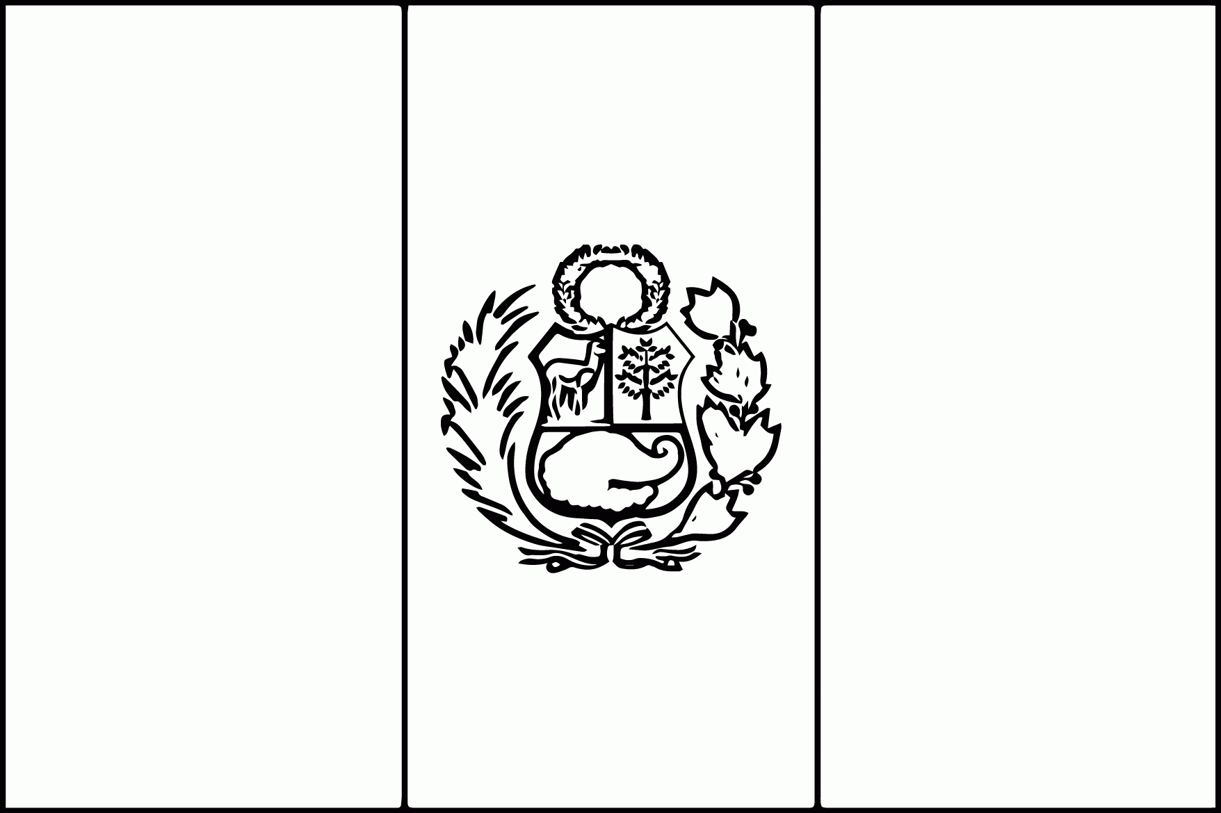 Peru Flag Coloring Page Free Coloring Home Peru Flag Coloring Page Free Coloring Home