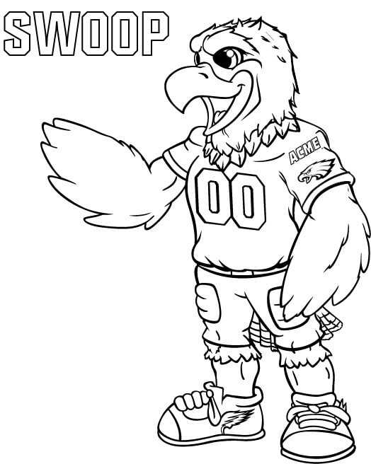 Philadelphia Eagles Coloring Pages Printable PDF Coloringfolder Philadelphia Eagles Coloring Pages Printable PDF Coloringfolder