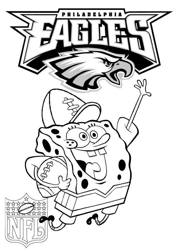 Philadelphia Eagles Coloring Pages Printable PDF Coloringfolder Philadelphia Eagles Coloring Pages Printable PDF Coloringfolder