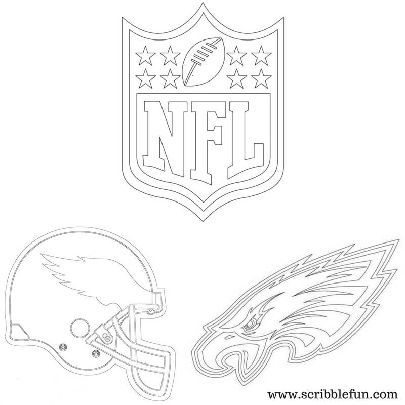 Philadelphia Eagles Coloring Pages Printable Free Philadelphia Eagles Coloring Pages Printable Free