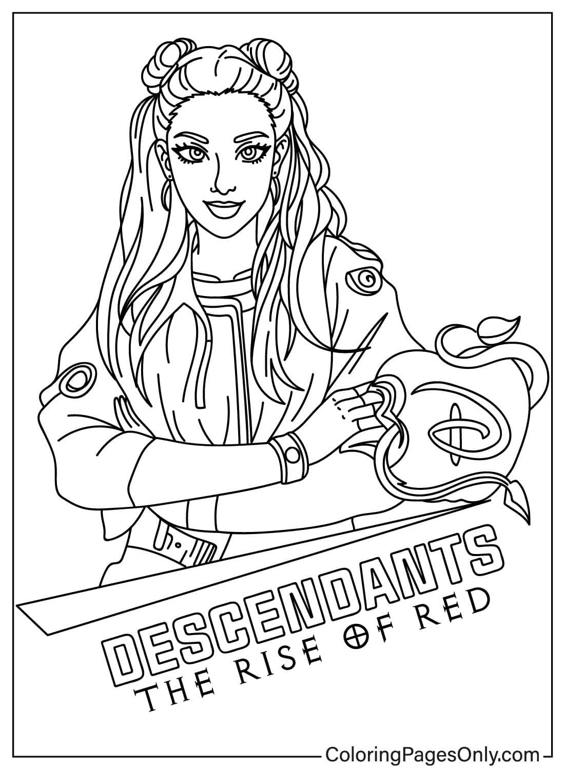Pin By Carmen On Guardado R Pido Descendants Coloring Pages Coloring