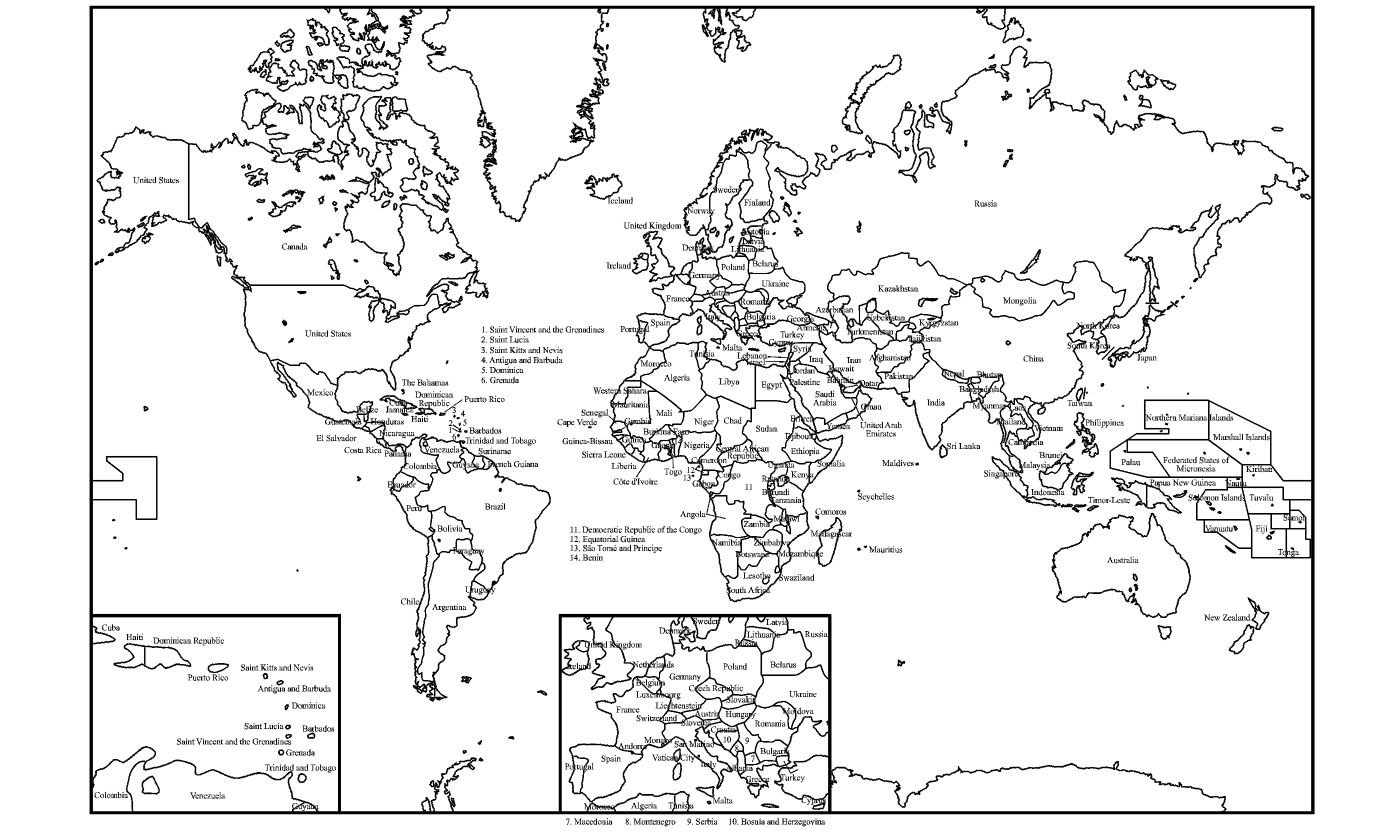 Printable World Map Coloring Pages With Countries Labeled Printable World Map Coloring Pages With Countries Labeled