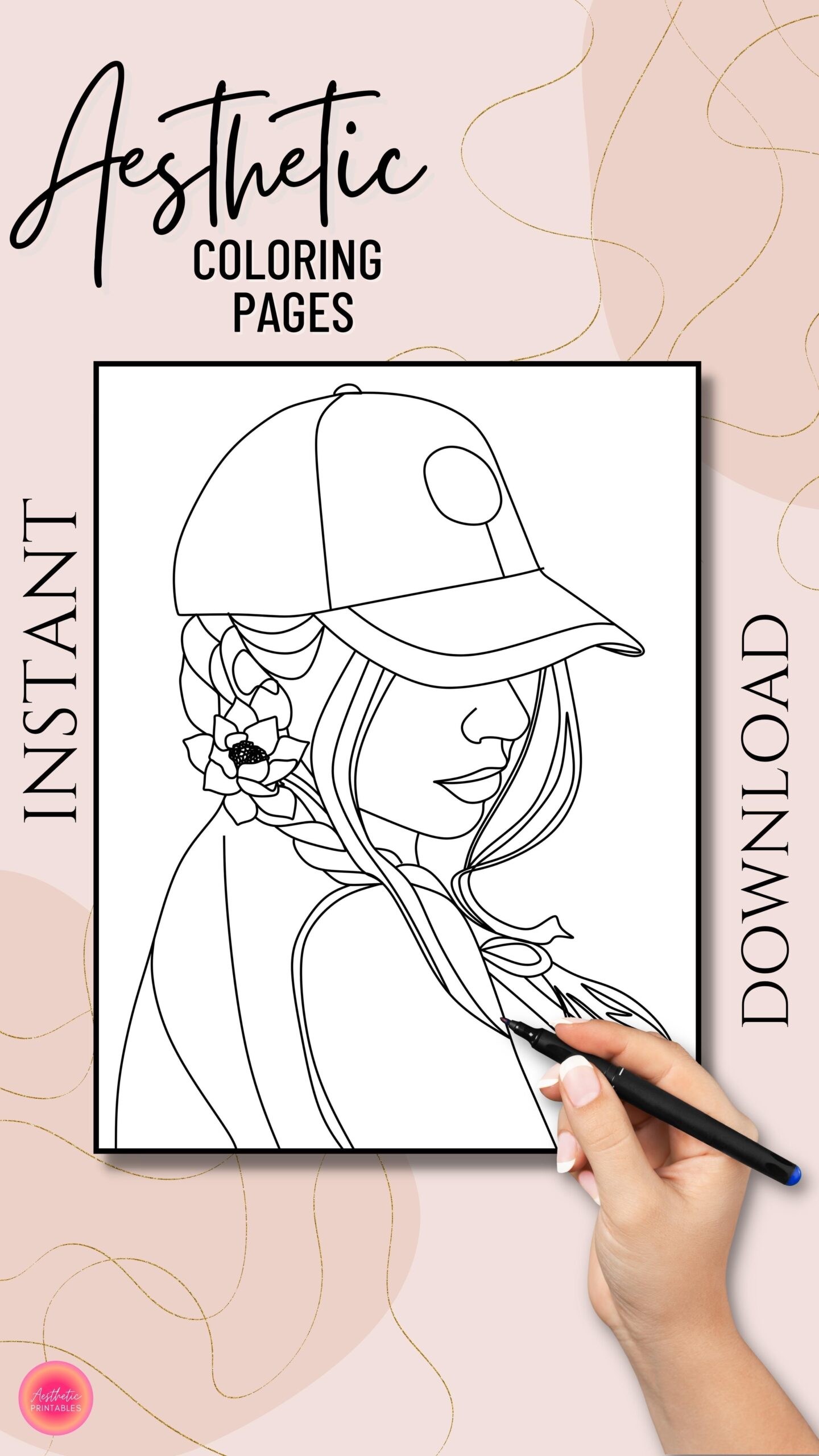 Printable Preppy Coloring Pages Printable Preppy Coloring Pages