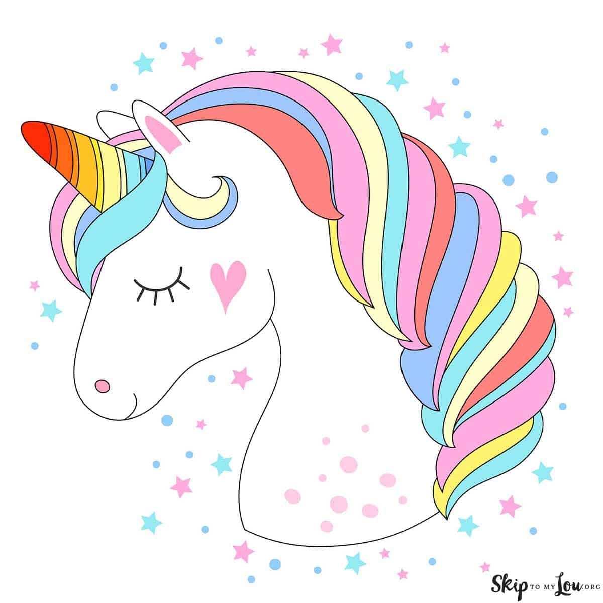 Printable Unicorns Coloring Pages Printable Unicorns Coloring Pages