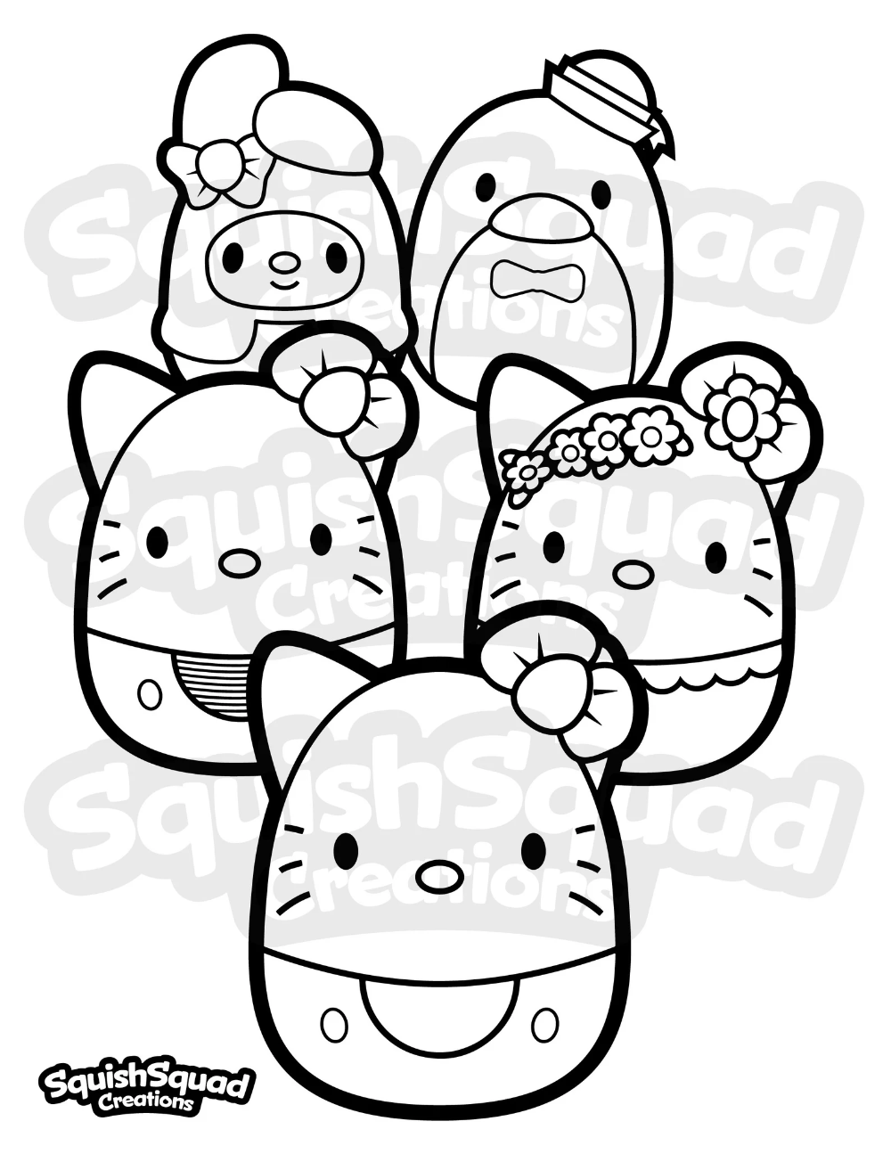 Pin On Squishmallow Coloring Pages
