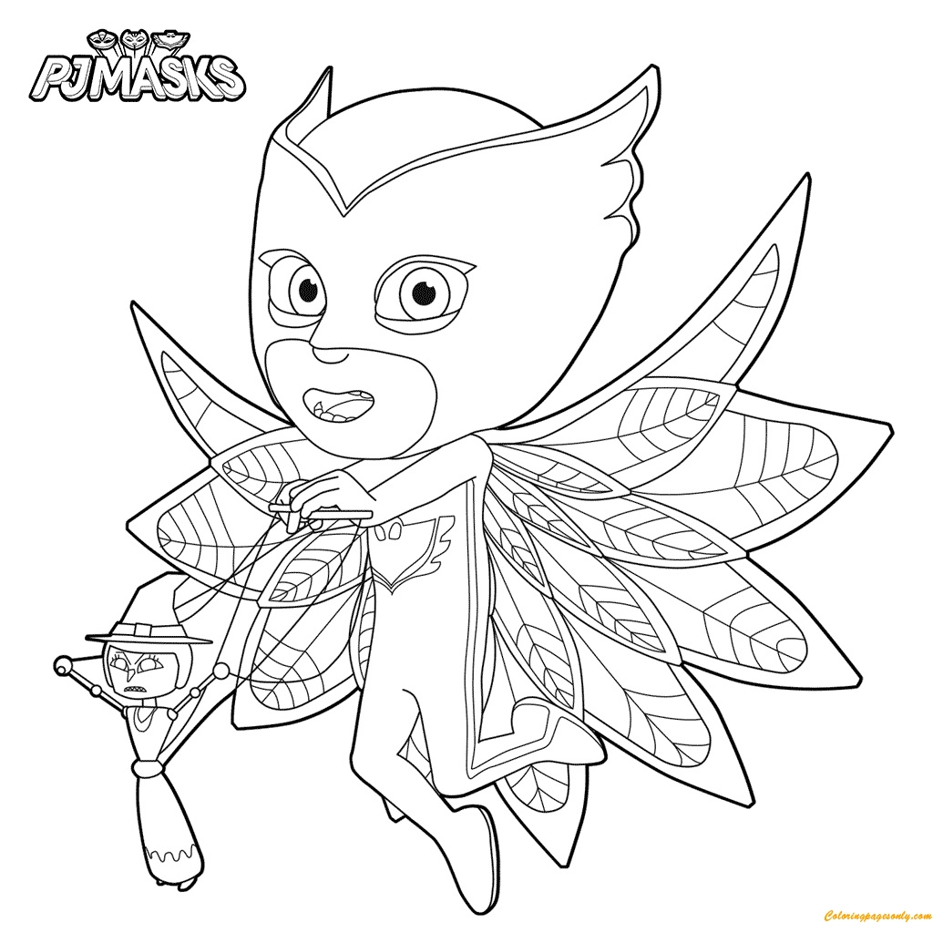 PJ Masks Kids Coloring Page Free Printable Coloring Pages PJ Masks Kids Coloring Page Free Printable Coloring Pages