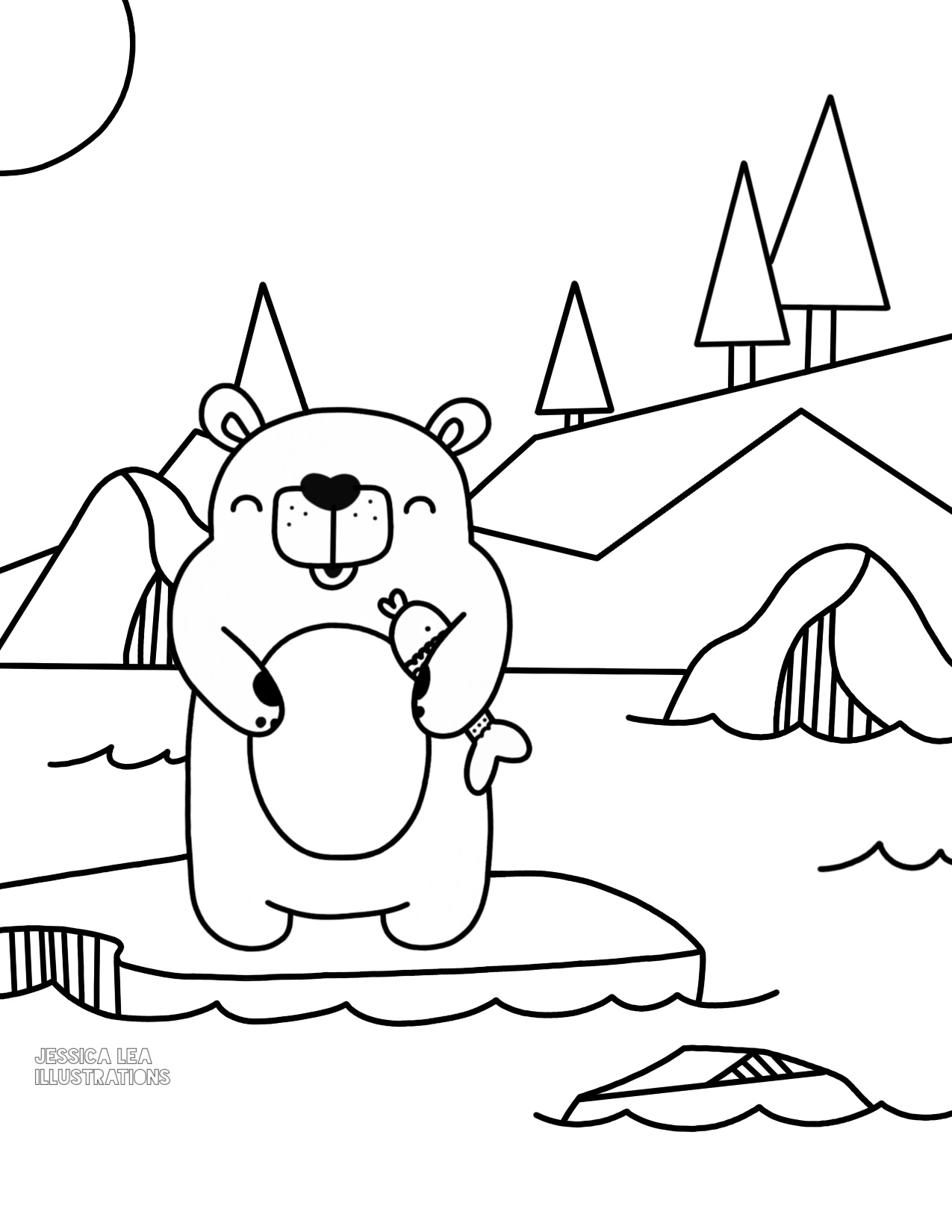 Polar Bear Printable Coloring Pages At GetColorings Free Polar Bear Printable Coloring Pages At GetColorings Free