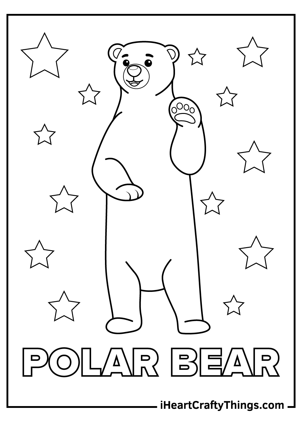 Polar Bears Coloring Pages Updated 2021 Polar Bears Coloring Pages Updated 2021