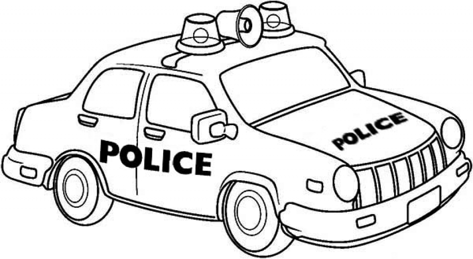 Police Car Printable Coloring Pages Police Car Printable Coloring Pages