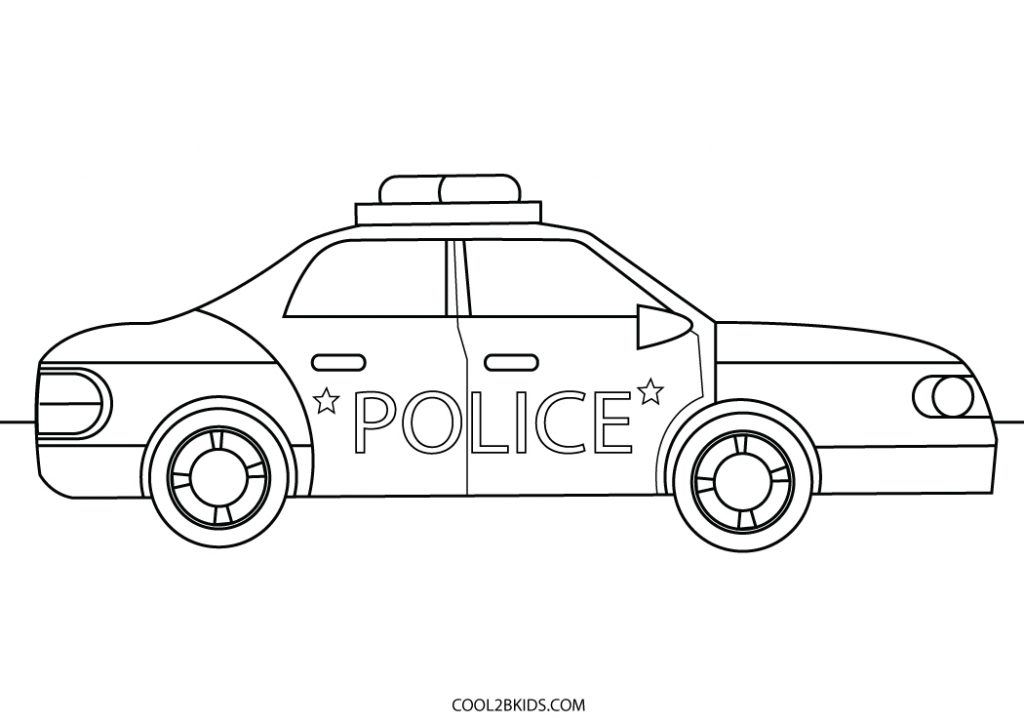 Police Car Printable Coloring Pages Police Car Printable Coloring Pages