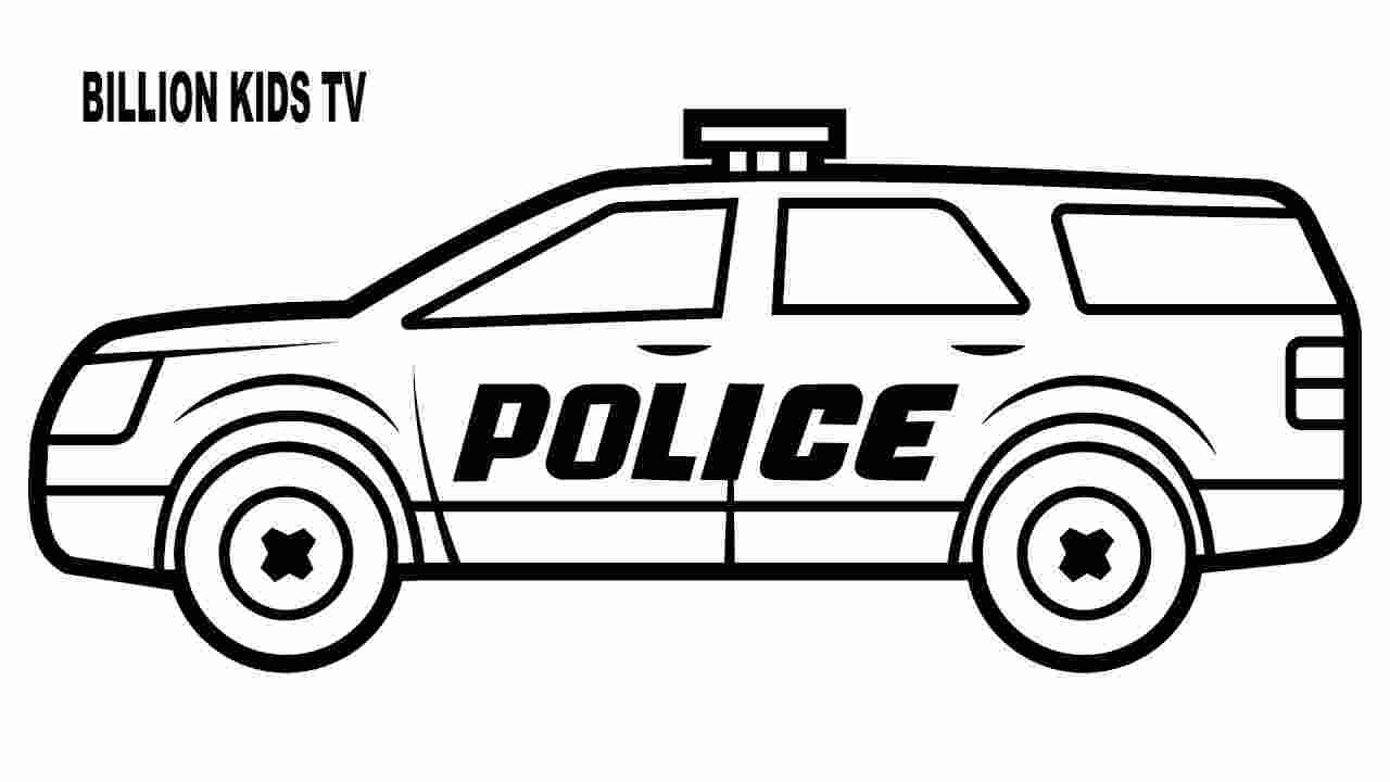Police Car Printable Coloring Pages Police Car Printable Coloring Pages