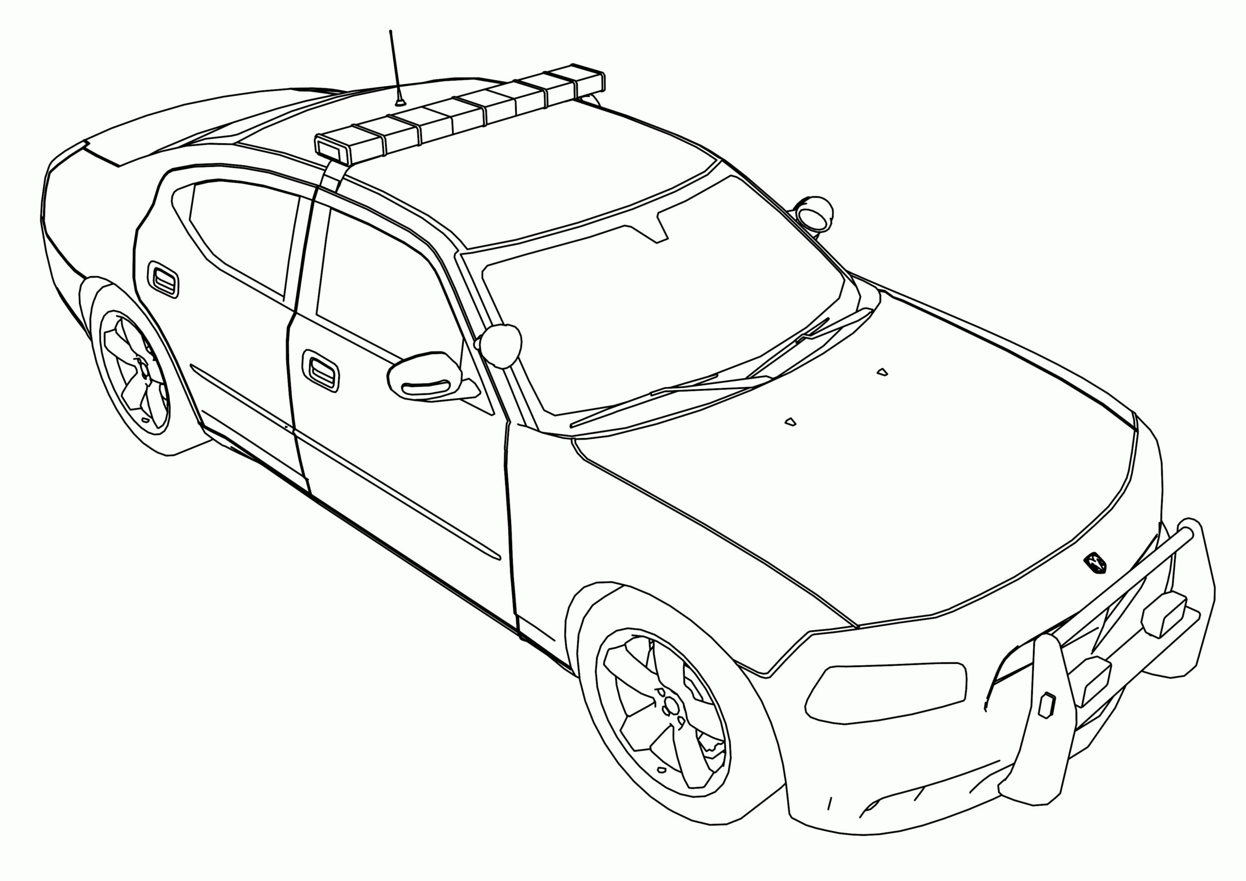 Police Coloring Page Coloring Page Coloring Home
