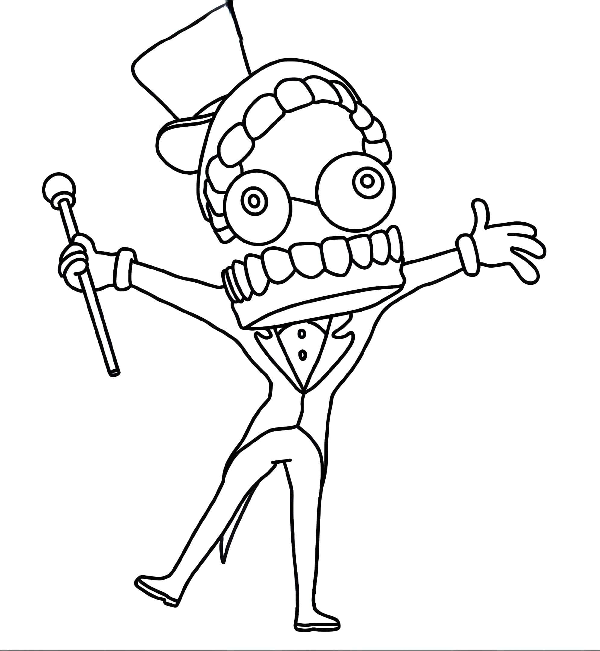 Pomni Desenho Para Colorir Pomni Desenho Para Colorir