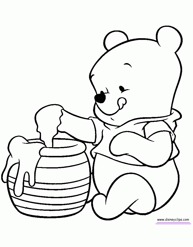 Pooh Bear Coloring Pages Learny Kids Pooh Bear Coloring Pages Learny Kids