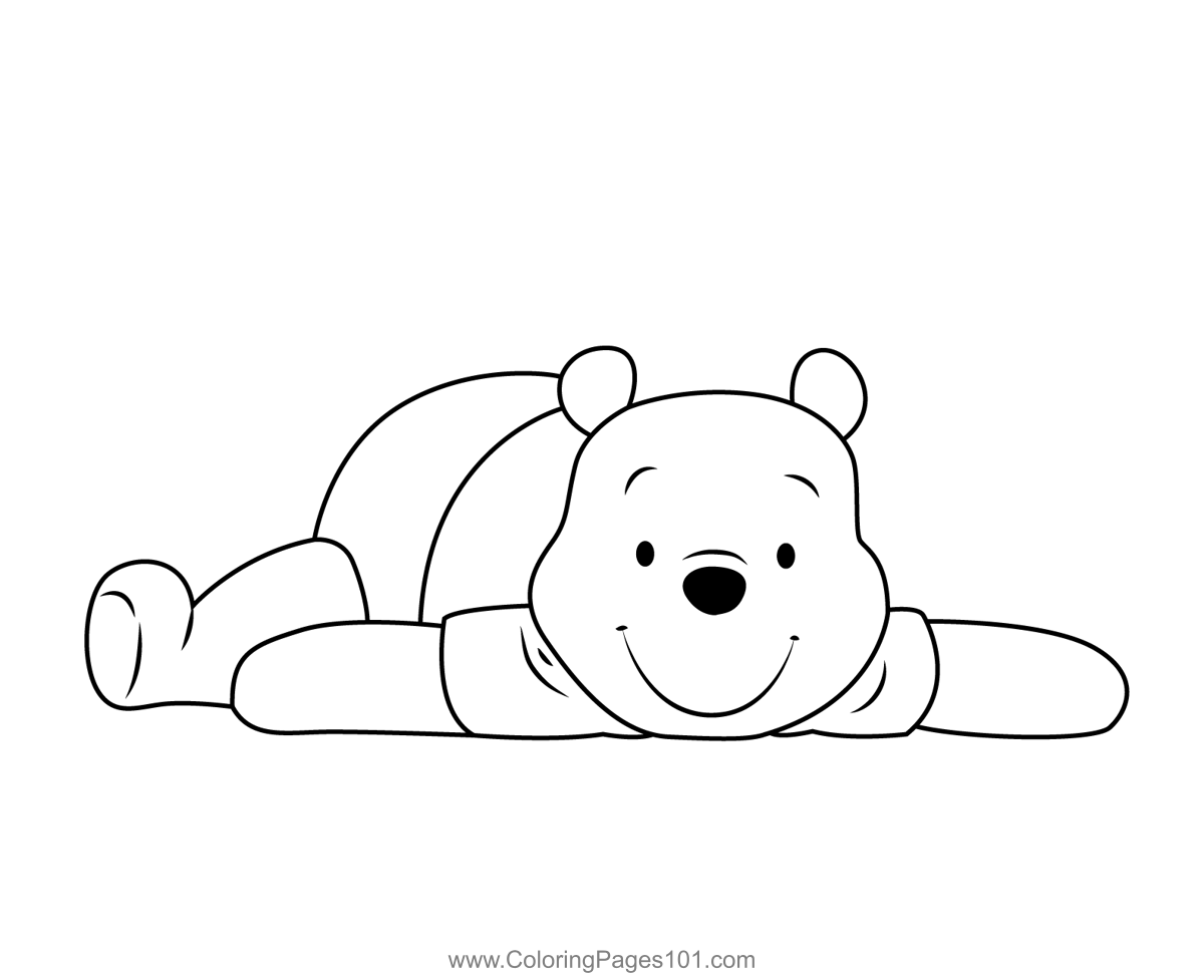 Pooh Bear Printable Coloring Pages Pooh Bear Printable Coloring Pages
