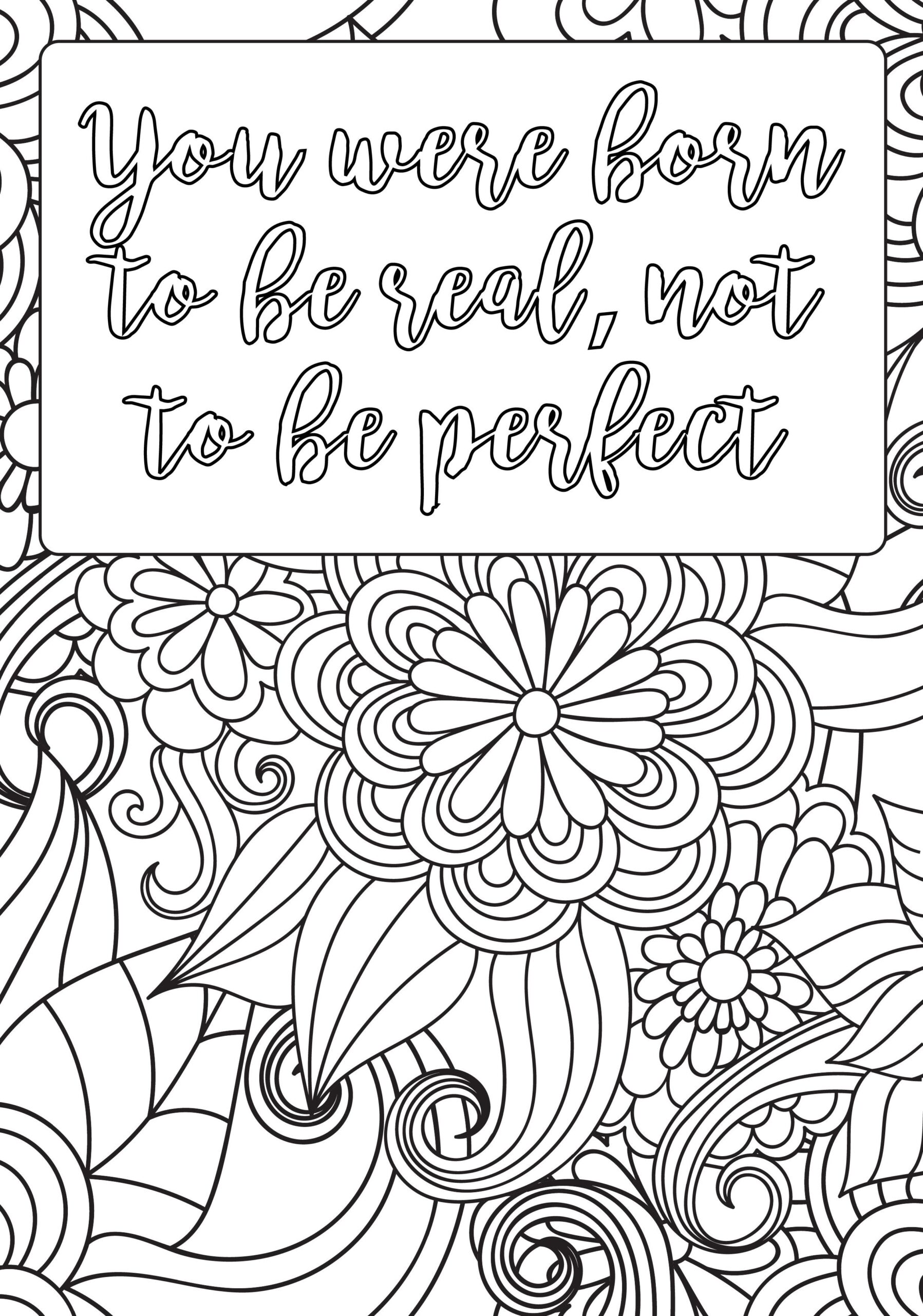 Positive Coloring Pages Printable Positive Coloring Pages Printable