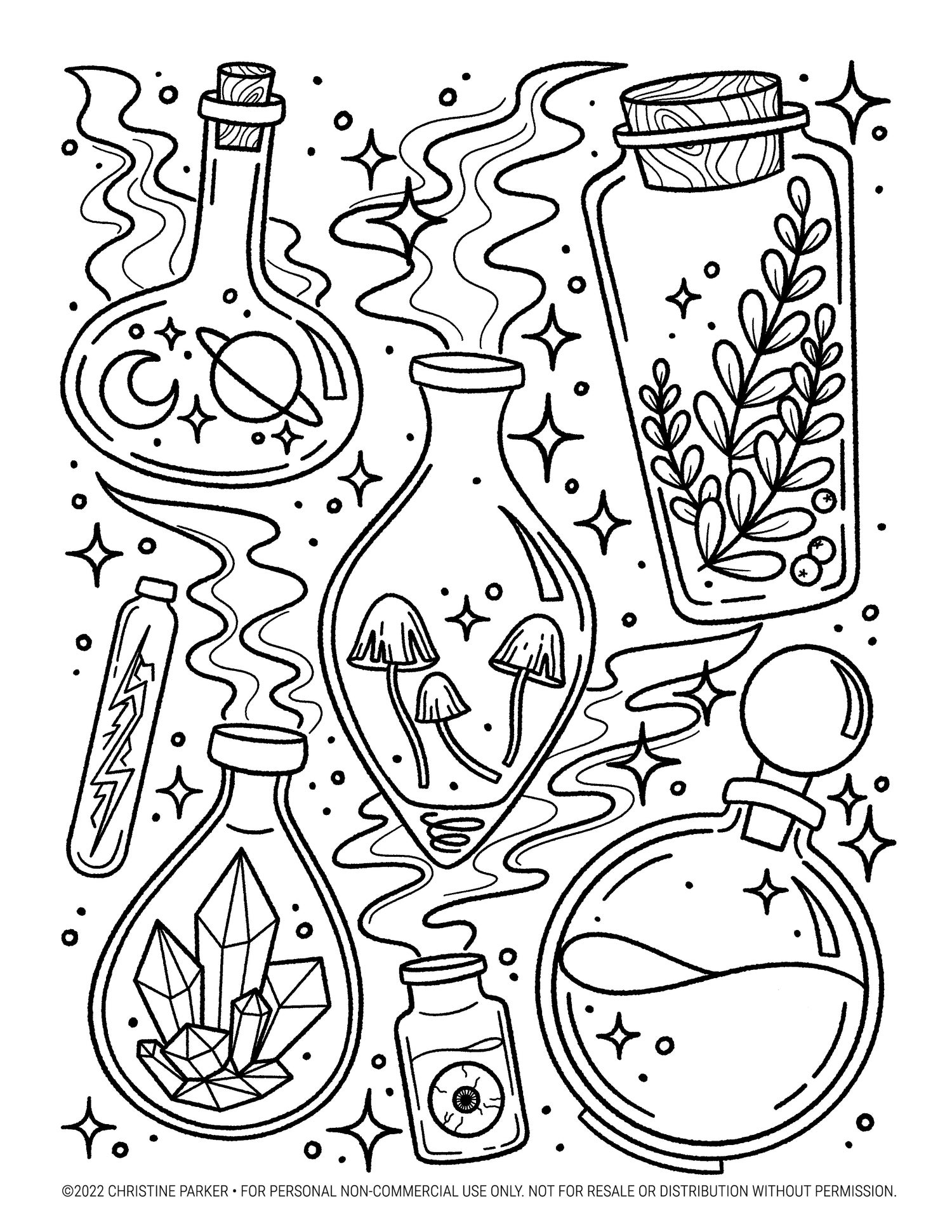 Potion Coloring Pages Coloring Home Potion Coloring Pages Coloring Home