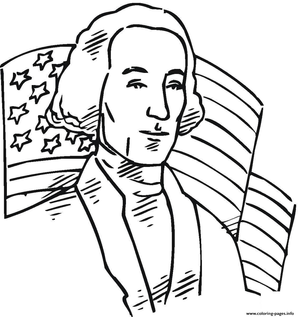 President George Washington Coloring Pages Coloring Pages President George Washington Coloring Pages Coloring Pages
