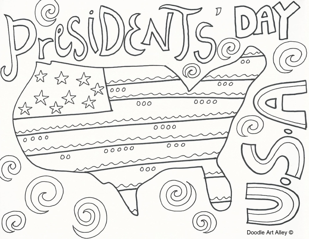 Presidents Day 2022 Coloring Pages
