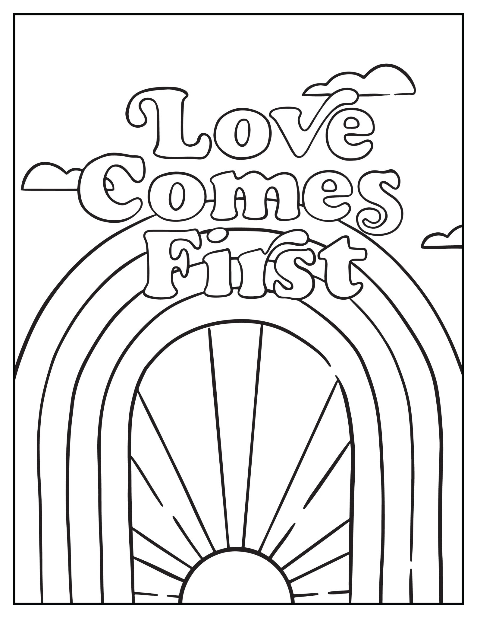 Pride Coloring Pages Printable Pride Coloring Pages Printable