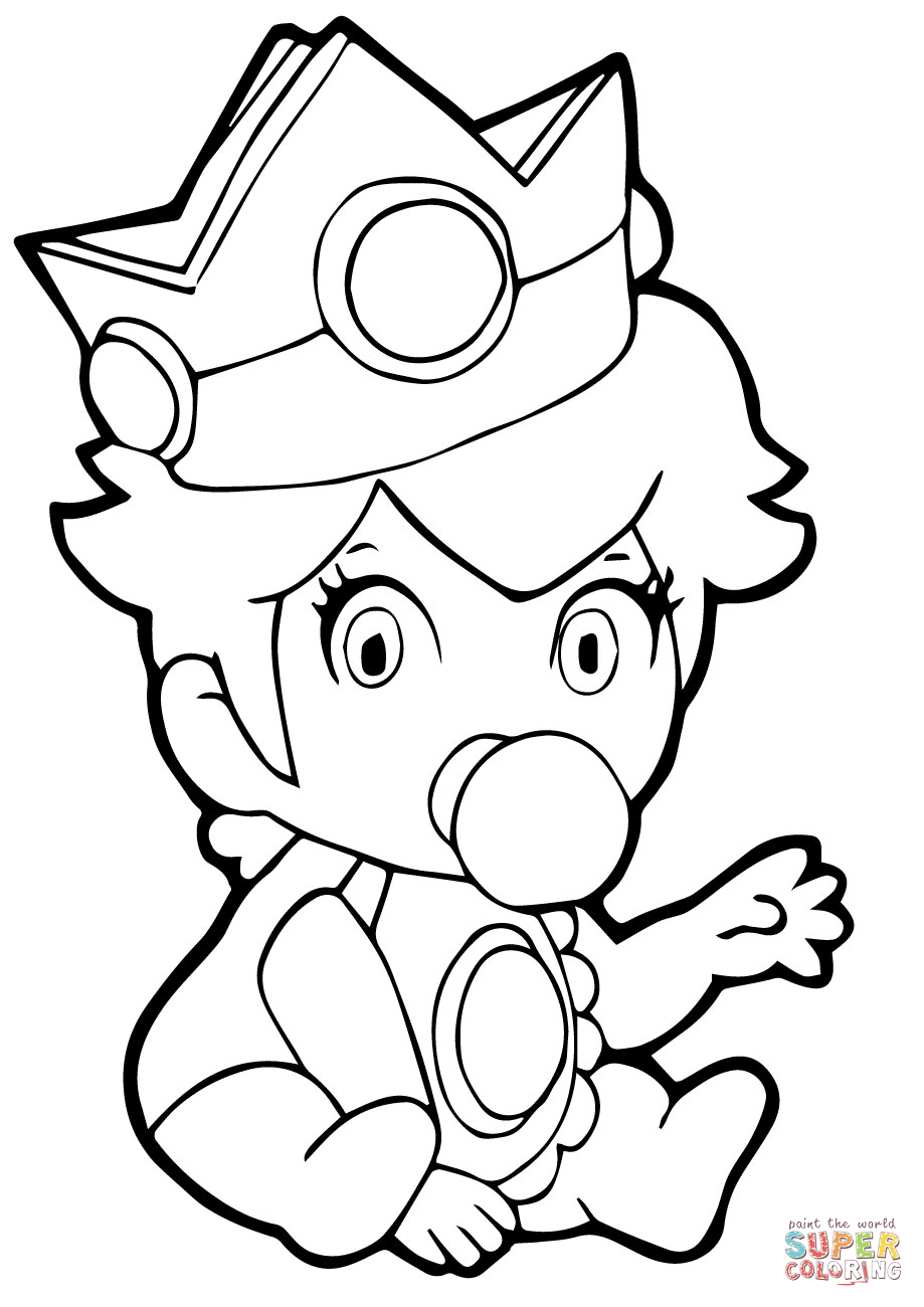 Princess Peach Printable Coloring Pages Princess Peach Printable Coloring Pages