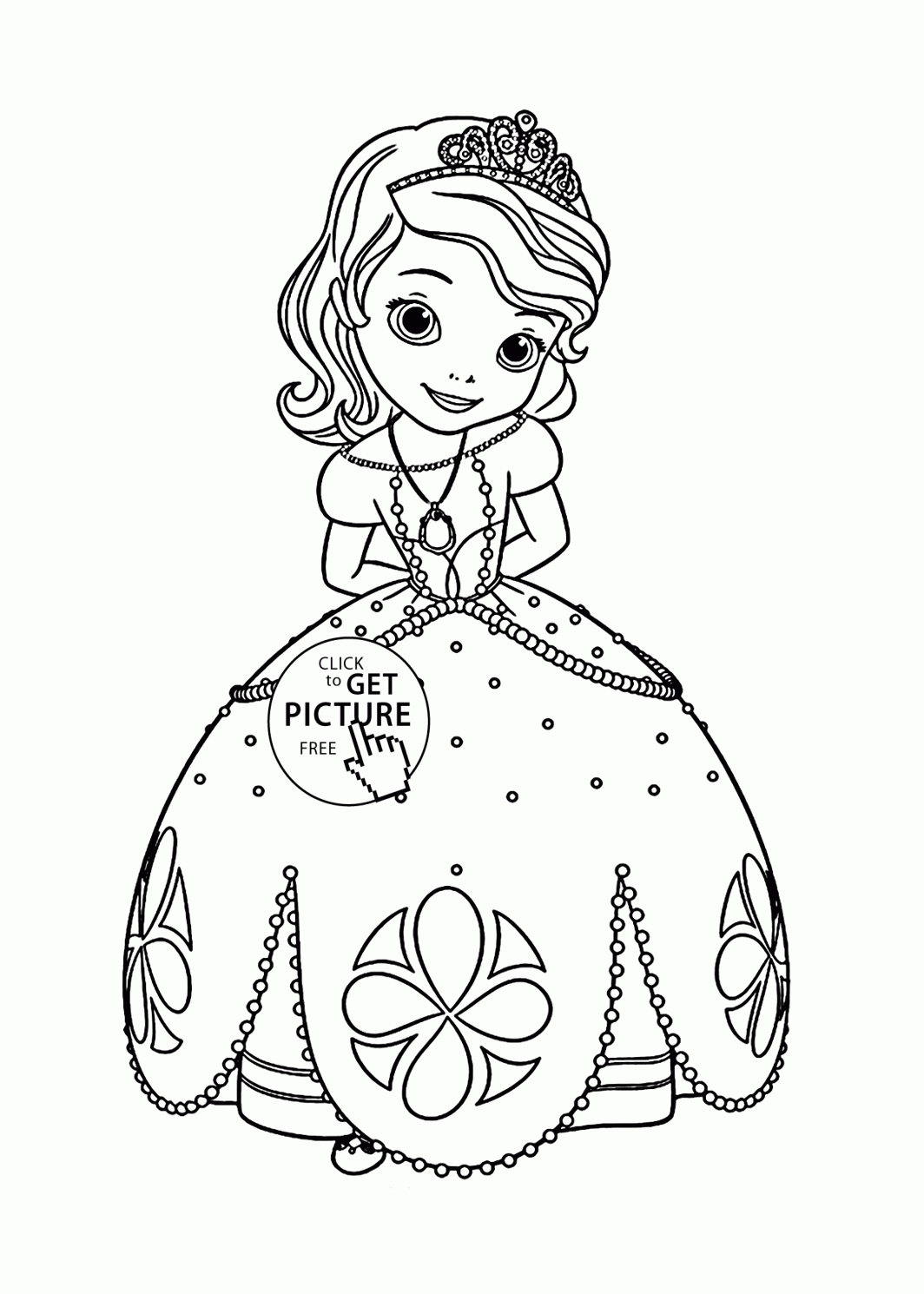 Princess Sofia Coloring Page For Kids Disney For Girls Coloring Pages Princess Sofia Coloring Page For Kids Disney For Girls Coloring Pages