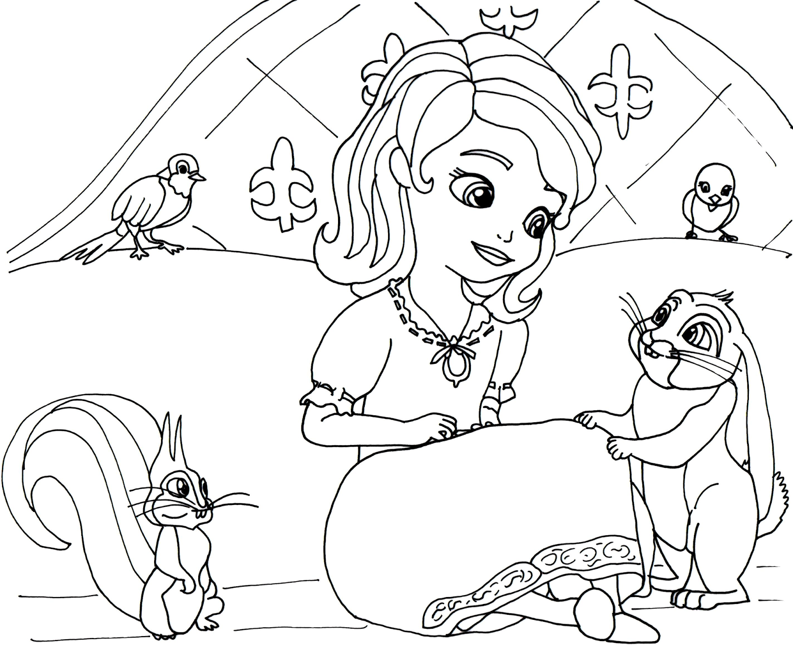 Princess Sofia Coloring Pages Printable Printable Word Searches Princess Sofia Coloring Pages Printable Printable Word Searches