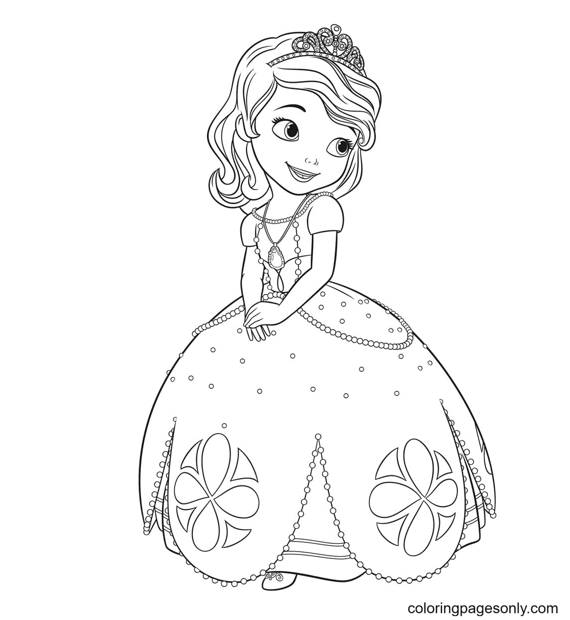 Princess Sofia Coloring Pages Printable Princess Sofia Coloring Pages Printable