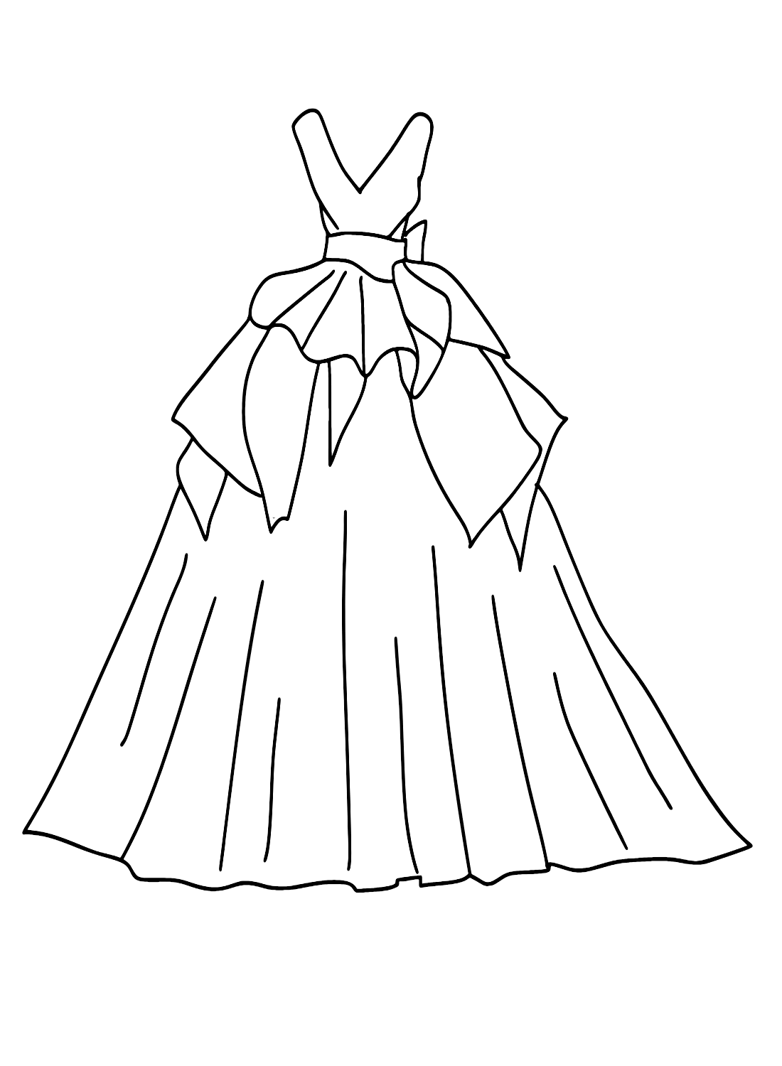 Princess Wedding Dresses Coloring Page Free Printable Coloring Pages Princess Wedding Dresses Coloring Page Free Printable Coloring Pages