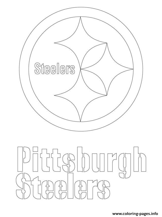 Print Pittsburgh Steelers Logo Football Sport Coloring Pages Print Pittsburgh Steelers Logo Football Sport Coloring Pages