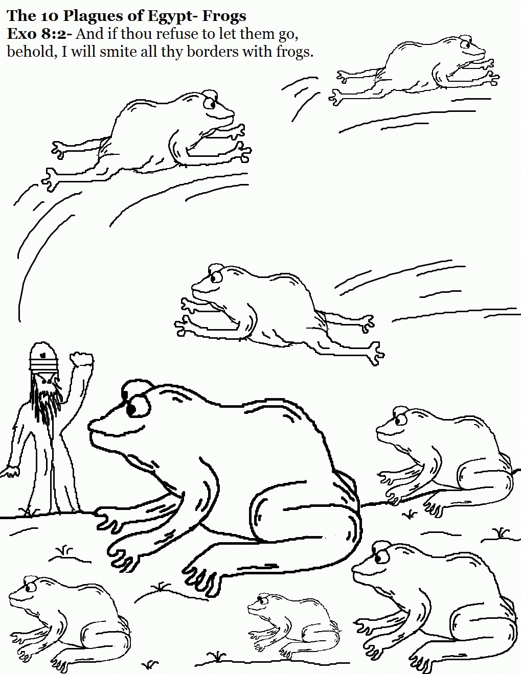 Printable 10 Plagues Of Egypt Coloring Pages Printable 10 Plagues Of Egypt Coloring Pages