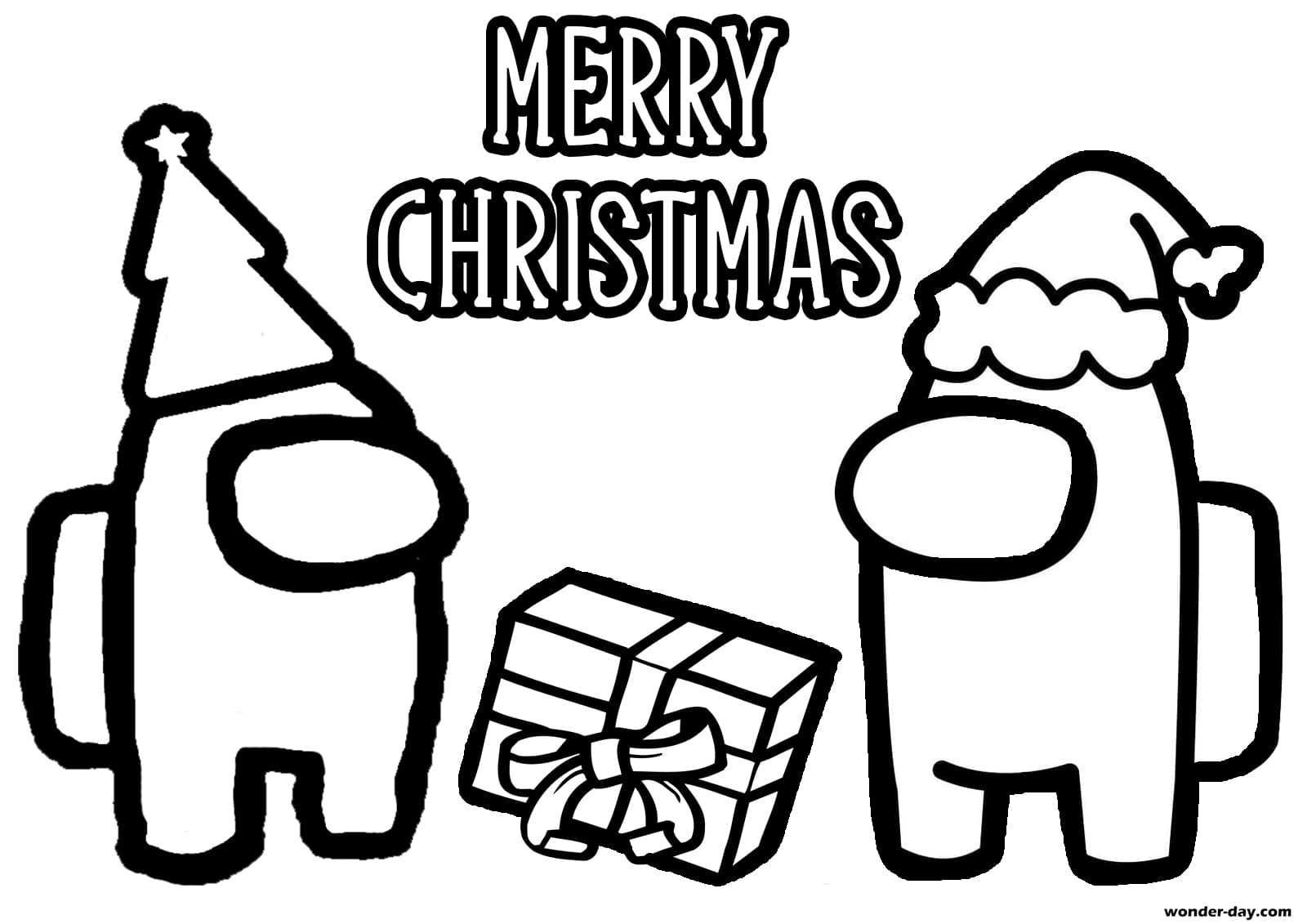 Printable Among Us Coloring Pages Printable Among Us Coloring Pages