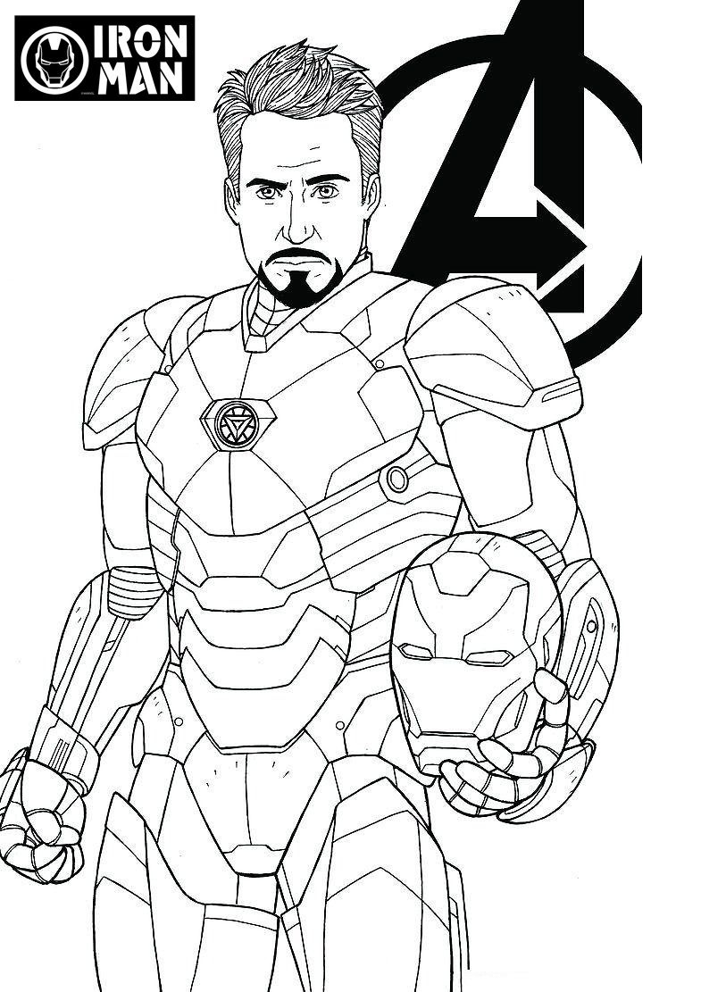 Printable Avengers Coloring Pages Printable Avengers Coloring Pages