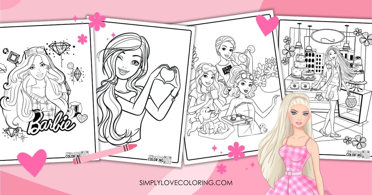 Printable Barbie Pictures To Colour For Infoupdate Printable Barbie Pictures To Colour For Infoupdate