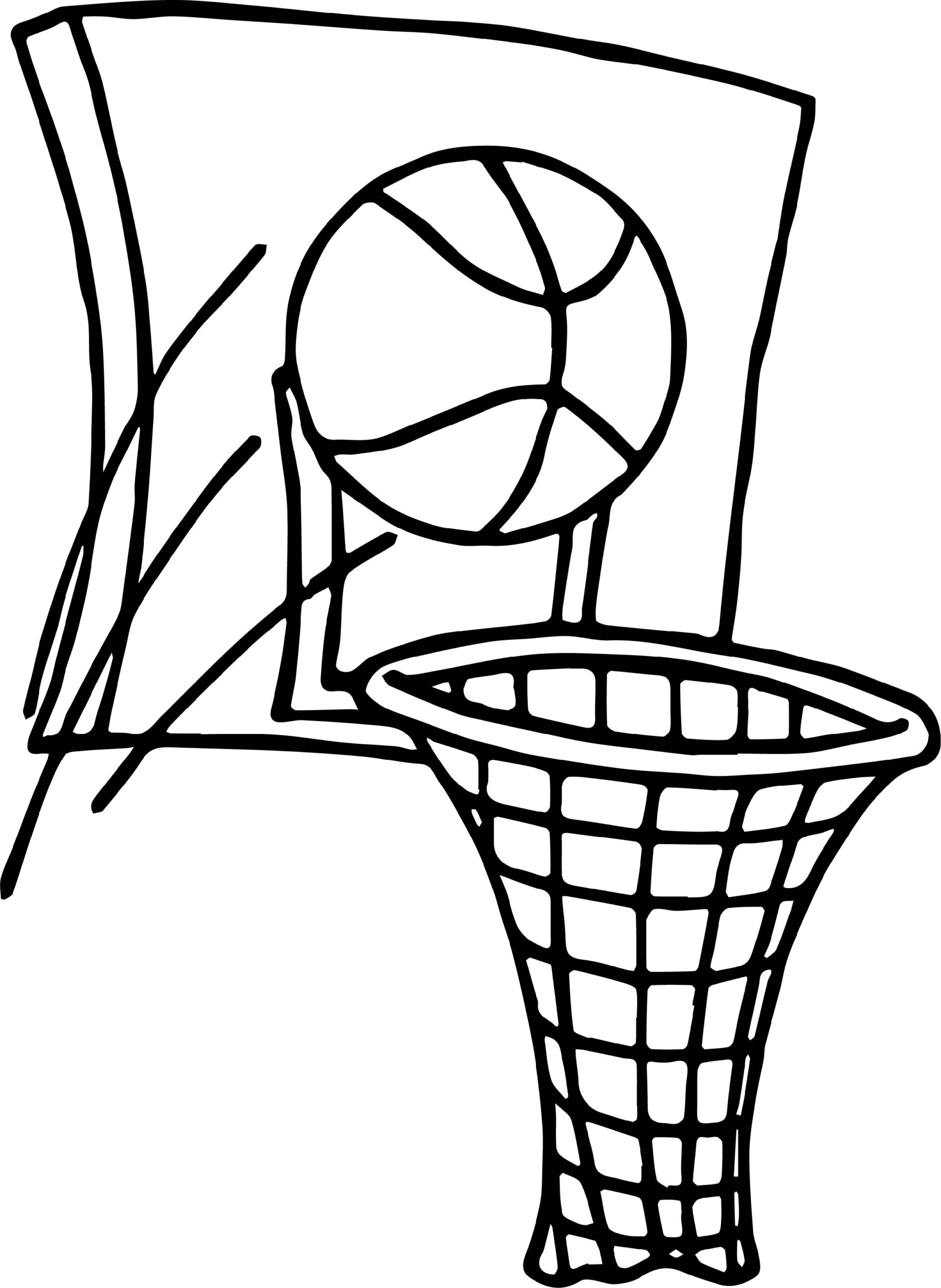 Free Printable Basketball Coloring Pages Free Printable Basketball Coloring Pages