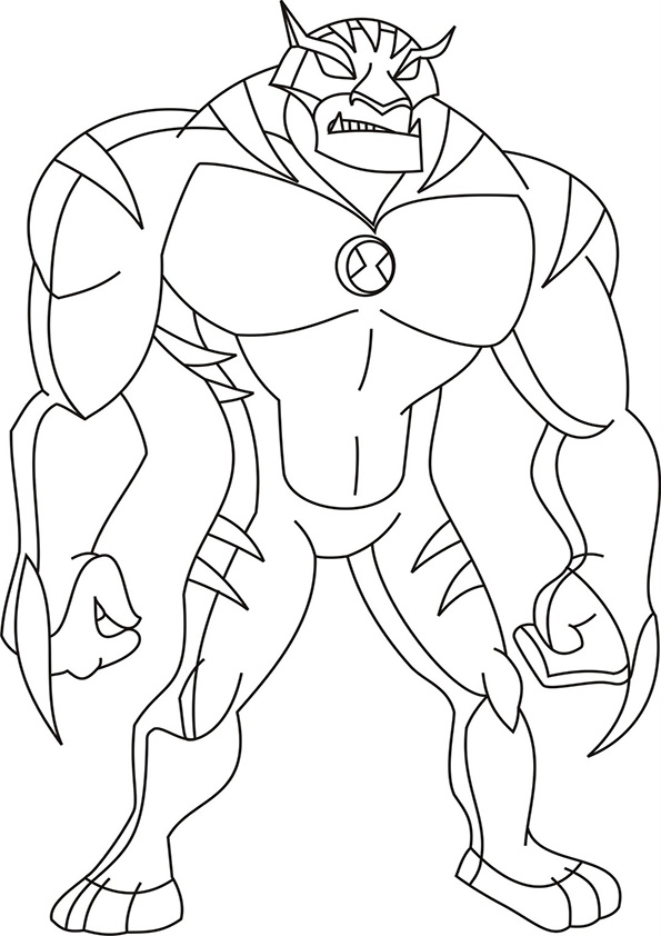 Free Printable Ben 10 Coloring Pages Free Printable Ben 10 Coloring Pages