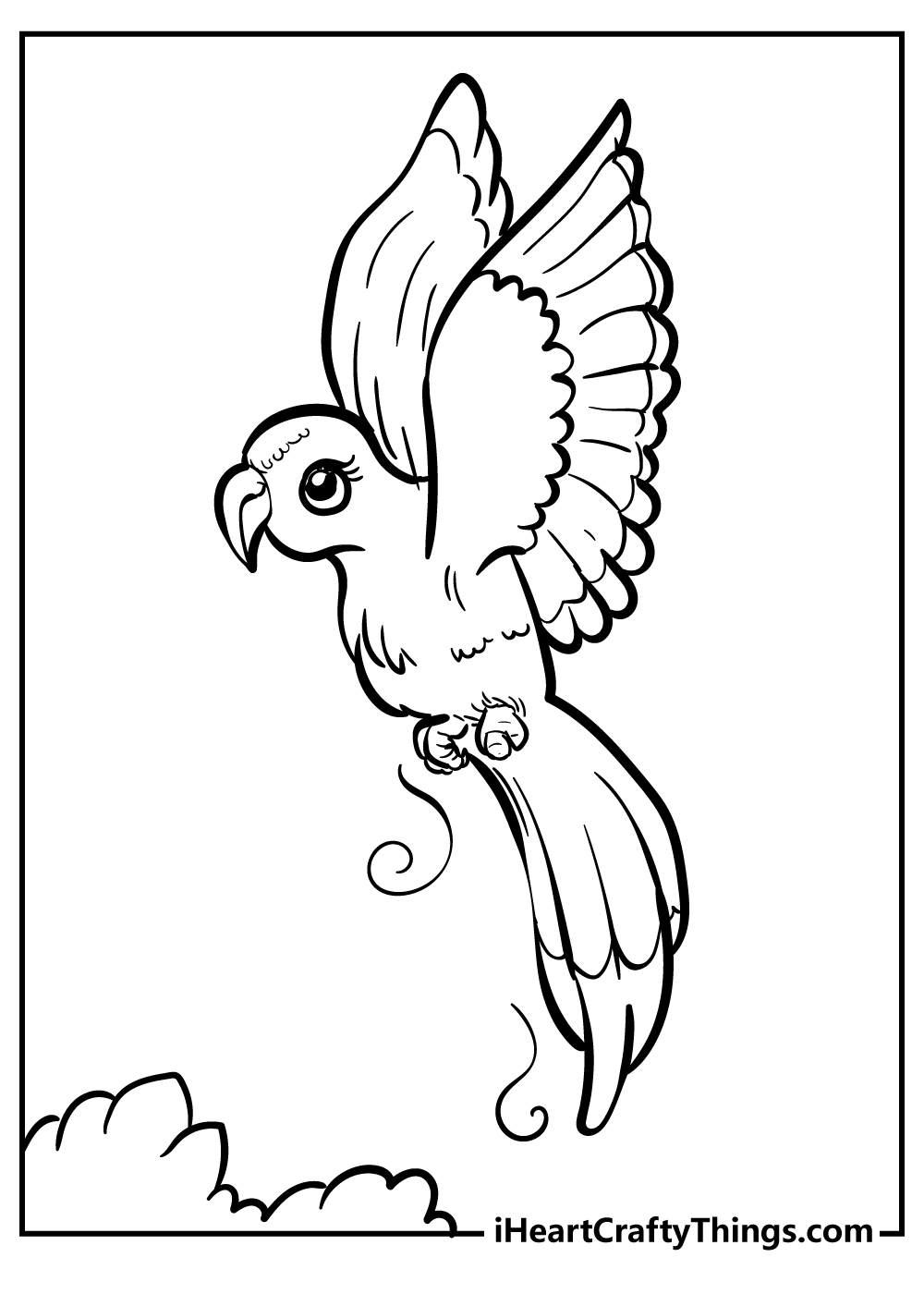Printable Bird Coloring Pages