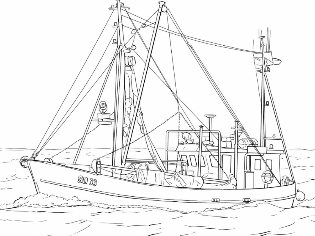 Printable Boat Coloring Page For Kids Add Some Color To That Boat Printable Boat Coloring Page For Kids Add Some Color To That Boat