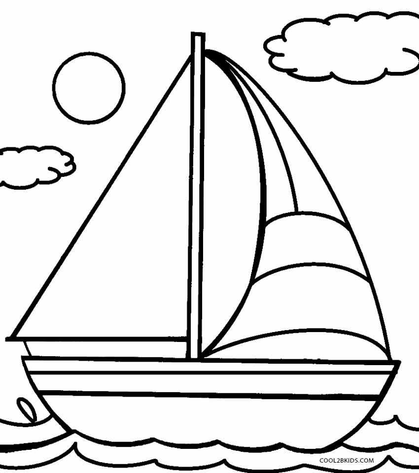 Printable Boat Coloring Pages For Kids Cool2bKids Easy Coloring Pages Printable Boat Coloring Pages For Kids Cool2bKids Easy Coloring Pages
